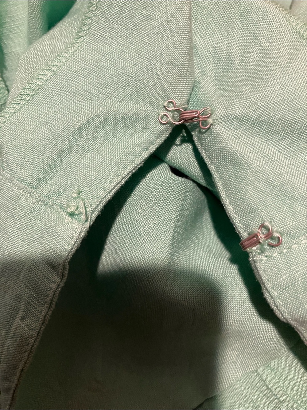 Ruby Rd. Mint Green Embellished Open-Front Jacket - Picture 12 of 12